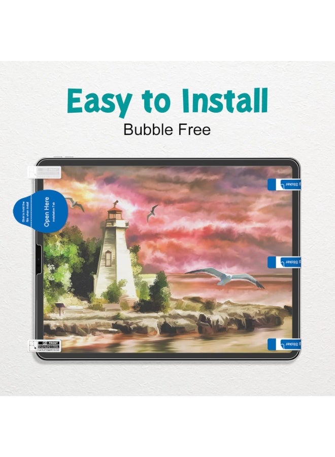 1Pack Paper Textured Screen Protector for iPad Air 4/5 Generation[10.9 Inch,2022 5th &2020 4th Gen],iPad Pro 11 Inch[2022&2021&2020&2018 Release] Draw and Sketch Like on Papertouch Anti Glare - Image 4